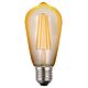 Filament Amber ST64 LED 8W E27 Dimmable / Warm White - LST648WES22DA