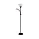 Georgia 2 Light Mother and Child Floor Lamp Black - LL-0013B