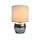 Corin Touch Table Lamp Chrome / White - LL-14-0057W