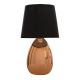 Libby Touch Table Lamp Copper / Black - LL-14-0067CP