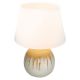 Candy Ceramic Table Lamp Yellow / White - LL-27-0063Y