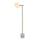 Helium Floor Lamp Glass / Antique Brass - LL-27-0079