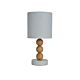 Cara 1 Light Table Lamp White - LL-14-0108W