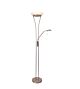 Reed 23W Mother & Child LED Floor Lamp Satin Chrome - LL-LED-01SC