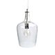 Marsha 1 Light Glass Pendant Clear - LL002PL037C