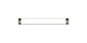 Blade 20W Dimmable LED Batten Fix Brushed Nickel / Warm White - MLBF6030BD