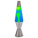 Silver/Yellow/Blue Lava Diamond Motion Lamp - LP-192