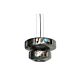 Fest 7W LED Large Pendant Smoke / Warm White