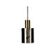 Alyssa 1 Light Pendant Smoke / Gold - ALYSSA PENDANT