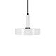 Amara 1 Light Pendant White - AMARA WH