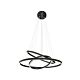 Circle Light 92W LED Up/Down Pendant 80/60/45 Black / Warm White