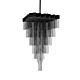 Chandon 8 Light Pendant Black - CHANDON BK