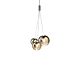 Cherry 3 Light LED Pendant Gold / Warm White