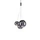 Cherry 3 Light LED Pendant Silver / Warm White