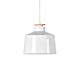 Elena 1 Light Pendant White - ELENA WH