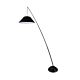 Fishing 1 Light Floor Lamp Black - FISHING FL BK