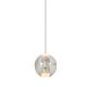 Galaxy 1 Light LED Pendant Nickel / Warm White - GALAXY 1