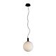 Global 1 Light Pendant Medium White - GLOBAL M WH