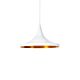 Jane 1 Light Pendant White / Gold - JANE WH