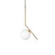 Luna 1 Light Pendant Gold - LUNA GD