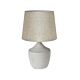 CEO 1 Light Table Lamp Cement / Linen - ML-CEO5T