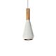 Moran 1 Light Pendant Small White - MORAN S WH