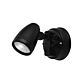 Seek 13W Single Head LED Spotlight Black / Tri Colour - SEEK 1LT