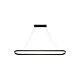 Sudor 90W LED Up/Down Pendant Light Black / Warm White