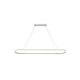 Sudor 72W LED Down Pendant Light Gold / Warm White