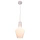 Alba 1 Light Pendant Large Opal - MG3331L/WHT