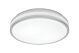 Dawn 20W Dimmable LED Oyster IP44 Round Aluminium / Cool White - MA2920WHT