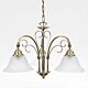 Luca 3 Light Chandelier Antique Brass - MC2723AB
