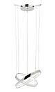 Dynamite LED Dual Round Pendant Chrome - ML63343
