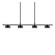 Clyde 20W Bar LED Pendant Black / Warm White - 2010813003