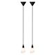 Molli 1 Light Pendant Black - 2112803003