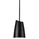 Sway 1 Light Pendant Small Black - 48193003