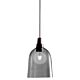 Karma 1 Light Pendant Black - 78353047