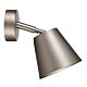 IP S6 1 Light IP44 GU10 Spotlight Brushed Steel - 78531032