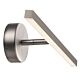 IP S13 5.6W LED Vanity Light Brushed Steel / Warm White - 83061032