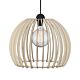 Chino 1 Light Pendant Large Wood - 84843014