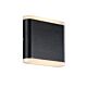 Akron 11 6W 240V Up & Down LED Wall Light Black / Warm White - 46961003