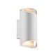 Arn 2 Light 240V GU10 Up & Down Wall Pillar Light White - 45481001