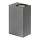 Asbol Kubi 13W 240V Up & Down LED Wall Light Grey / Warm White - 2019071010