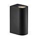 Asbol 13W 240V Up & Down LED Wall Light Black / Warm White - 84971003