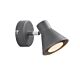 Eik 240V GU10 Single Wall Light Grey - 45761010