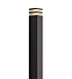 Elm 240V E27 Bollard Light Black - 45348003