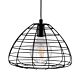 Esk 1 Light Pendant Black - 84883003
