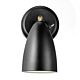 Nexus 1 Light GU10 Wall Light Black - 2020601003