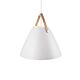 Strap 36 1 Light Pendant Leather White - 84343001