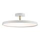 Alba 24W Dimmable LED Semi-Flush Mount Light White / Warm White - 77186001